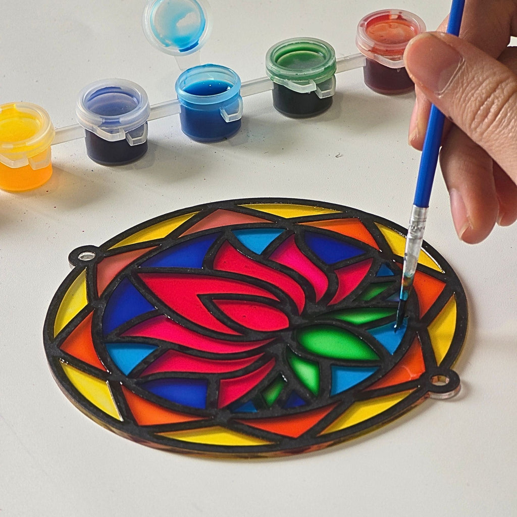 Artopus Suncatcher Kit – Floral Mandala