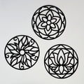 Artopus Sand Art Resin Coaster Kit – Floral Mandala
