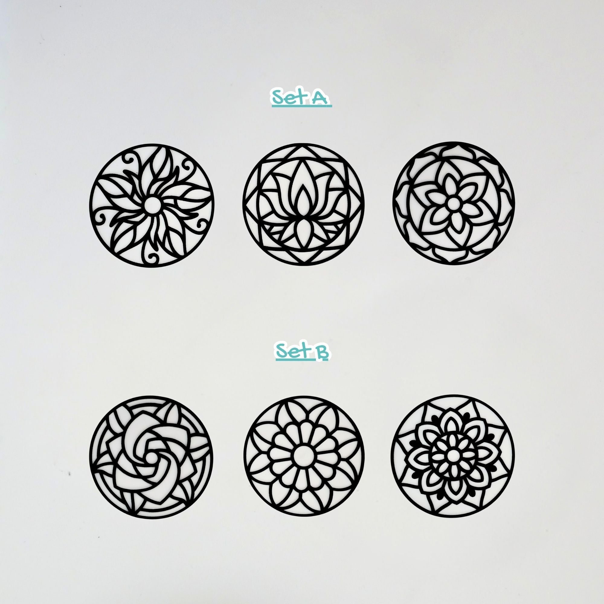 Artopus Suncatcher Kit – Floral Mandala