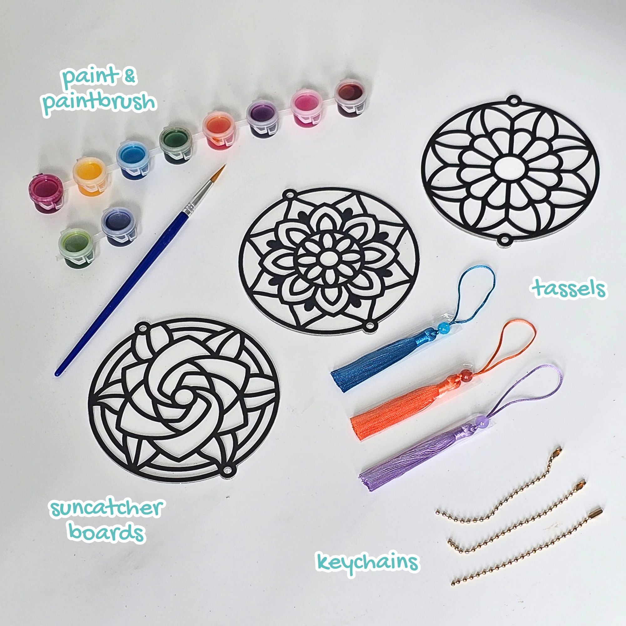 Artopus Suncatcher Kit – Floral Mandala