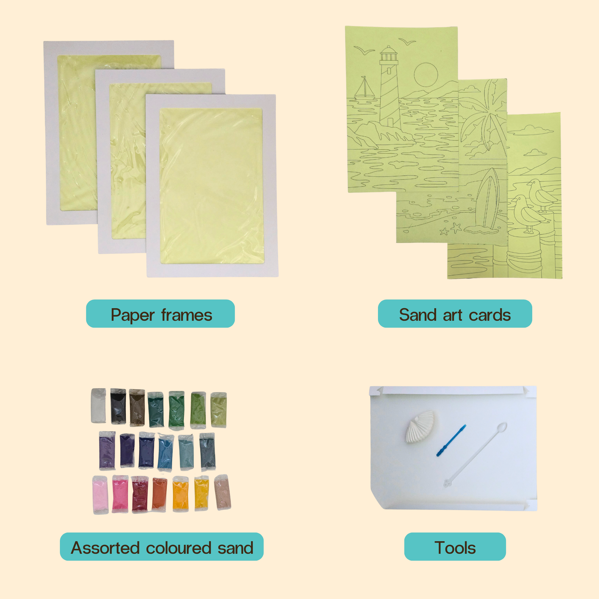 Artopus Sand Art Kit – By the Sea