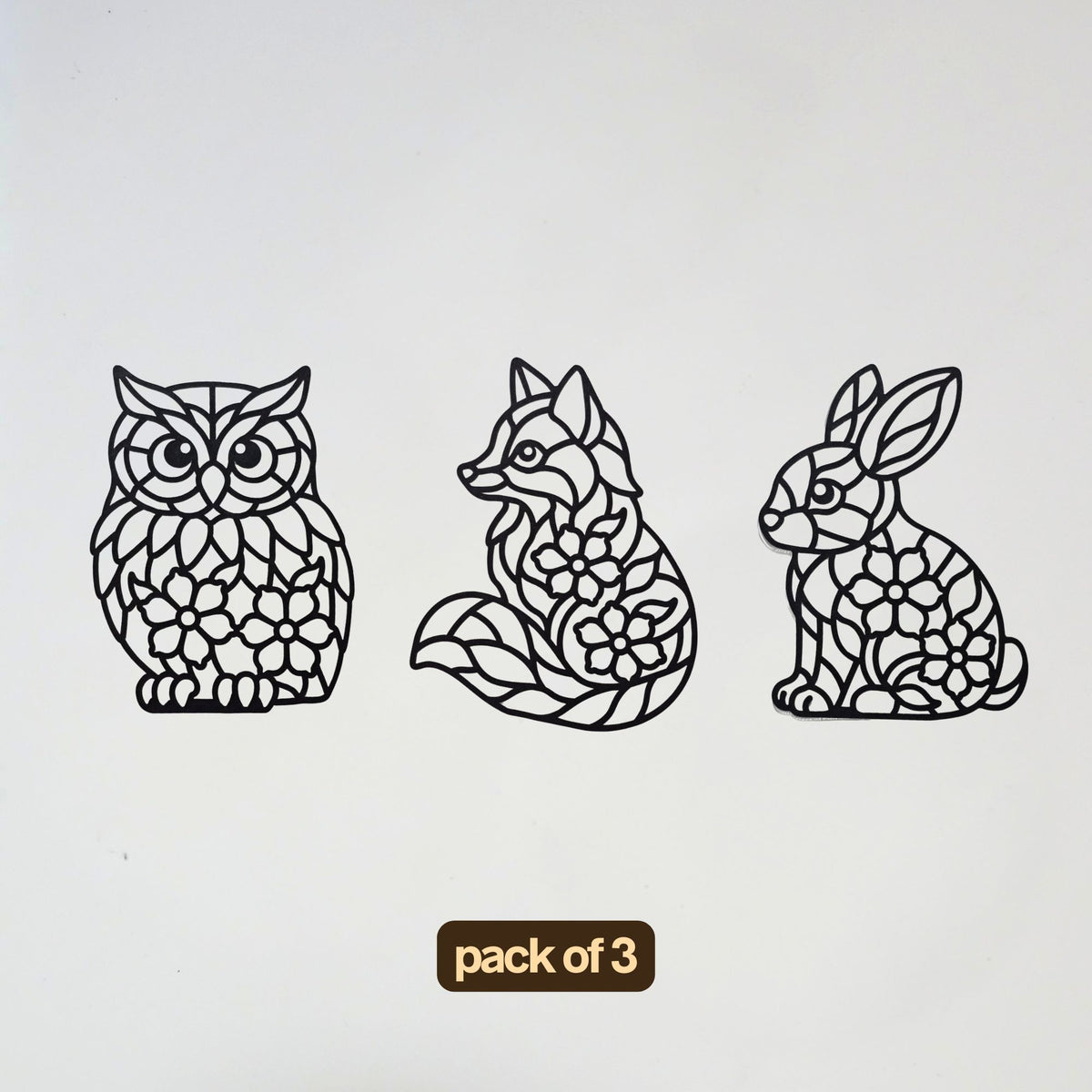 Artopus LED Stained Glass Stand Kit – Animal Series