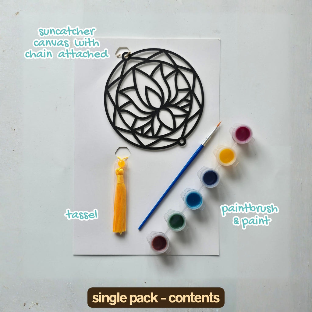 Artopus Suncatcher Kit – Floral Mandala
