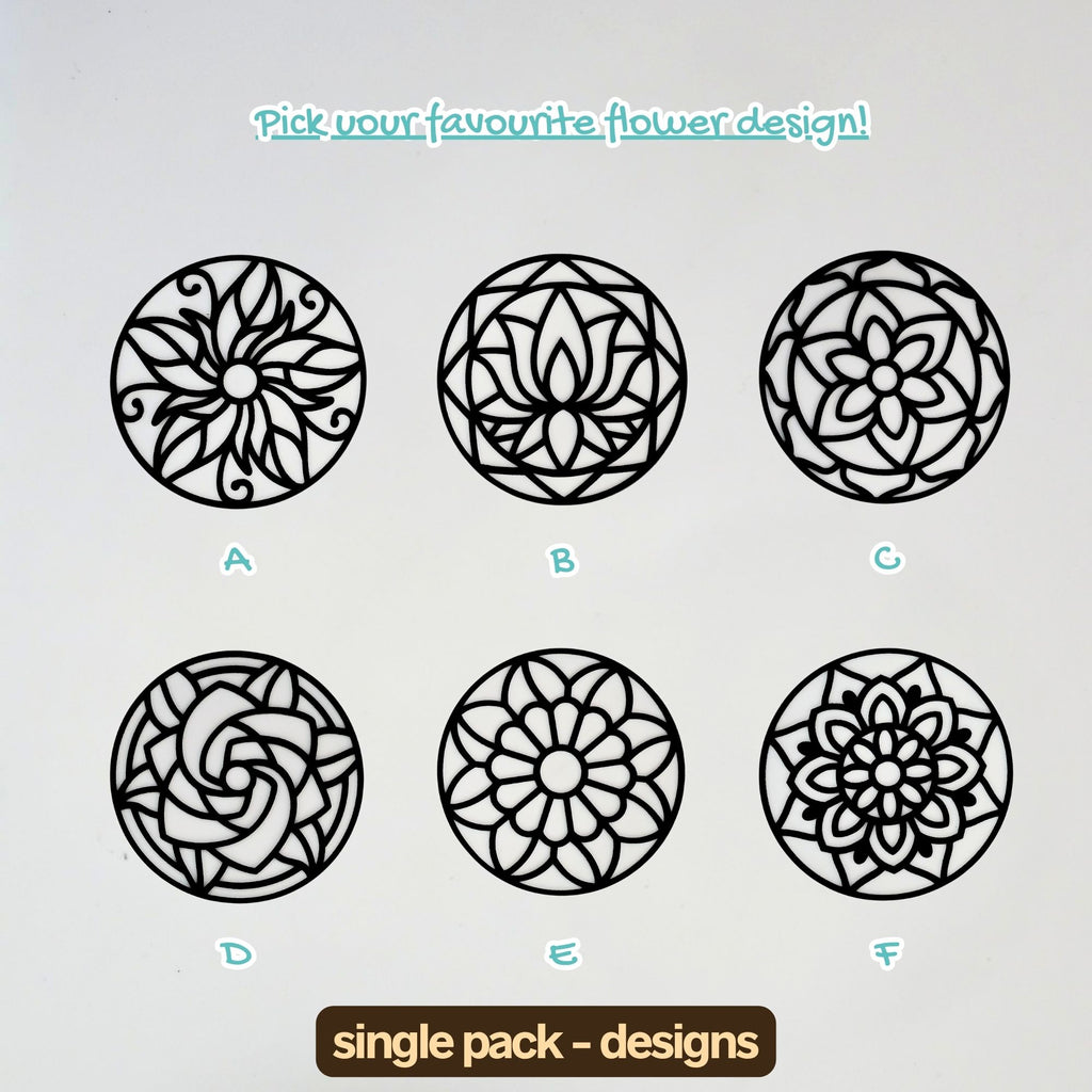 Artopus Suncatcher Kit – Floral Mandala