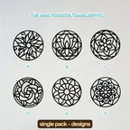 Artopus Suncatcher Kit – Floral Mandala