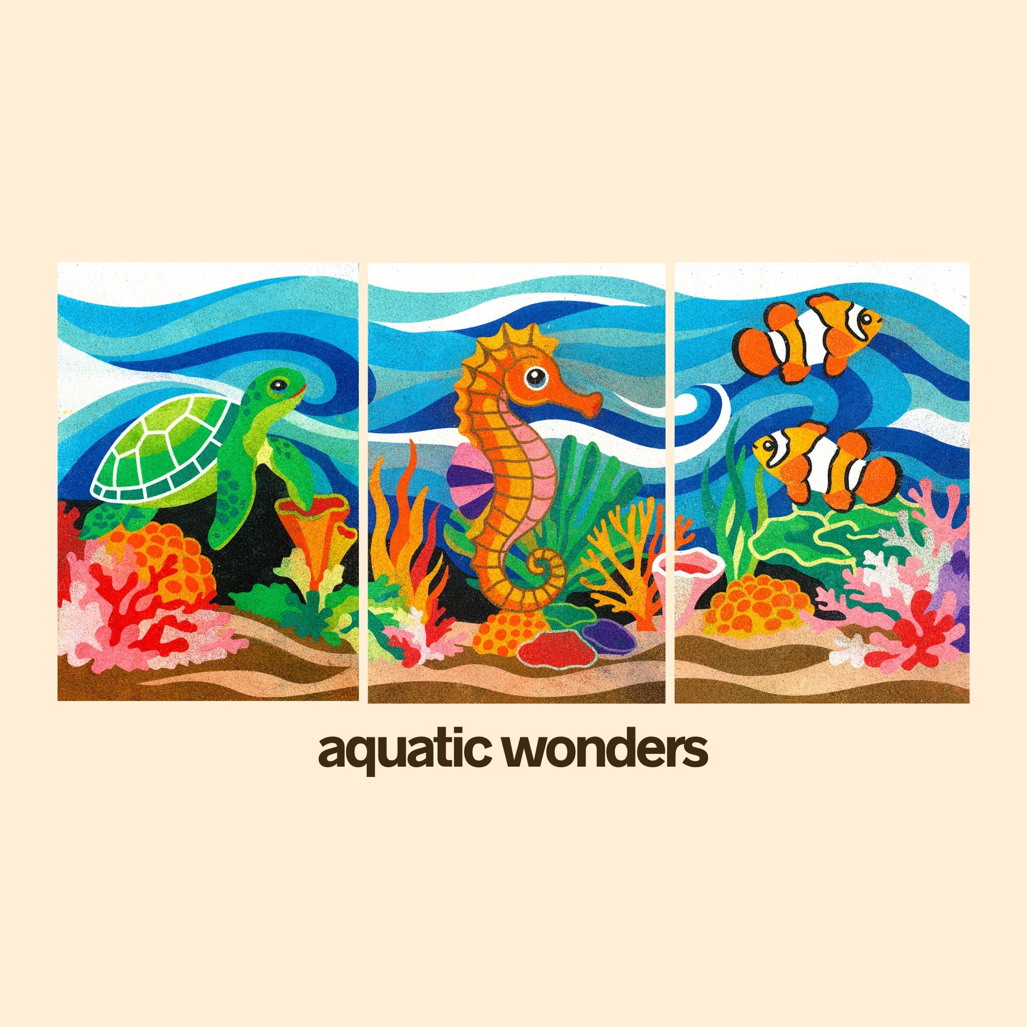 Artopus Sand Art Kit - Aquatic Wonders