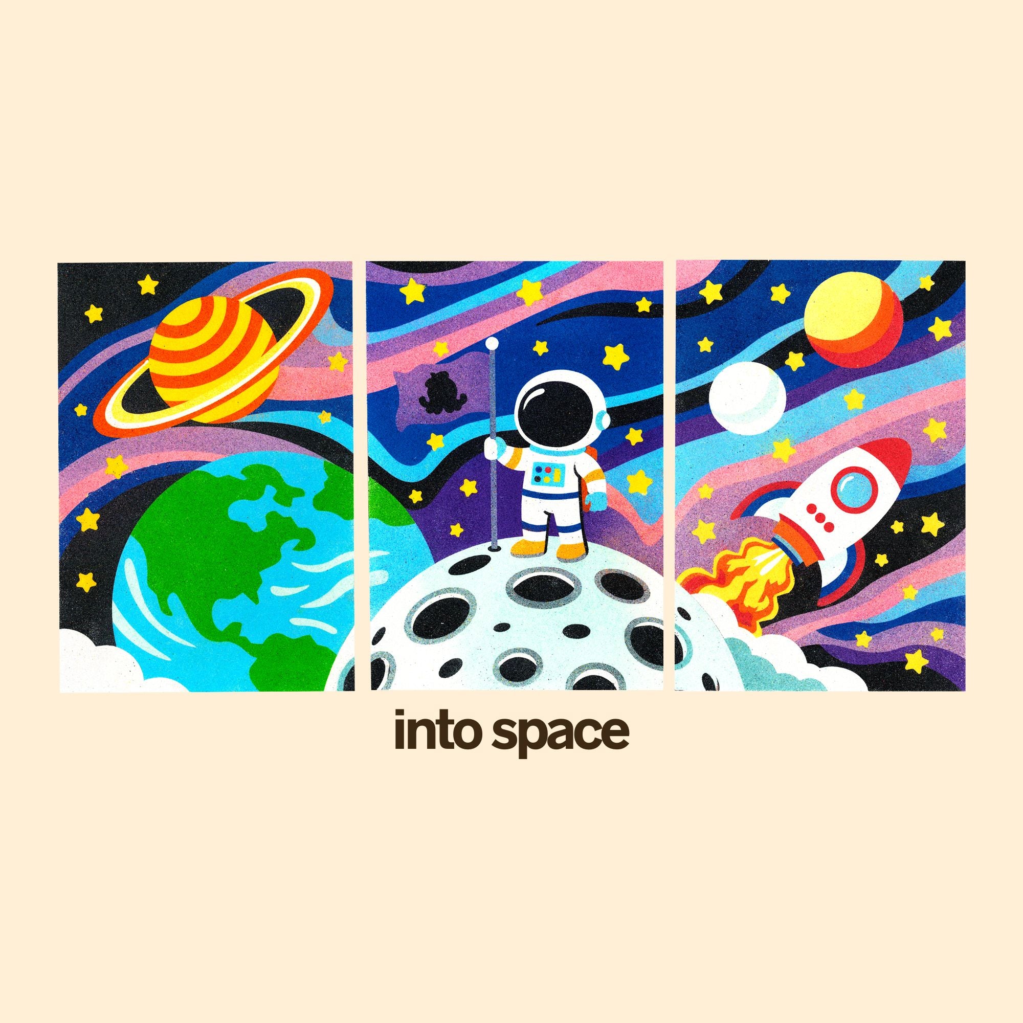 Artopus Sand Art Kit - Into Space